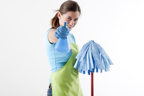 Carpet cleaning team supporting recycling and sustainability in Catford
