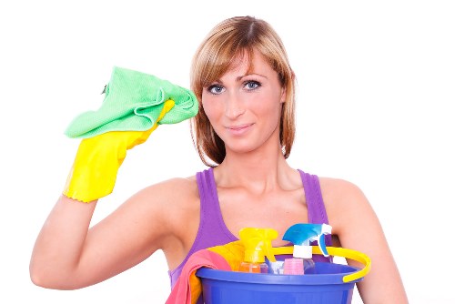 Carpet cleaning operative preparing equipment with safety checks