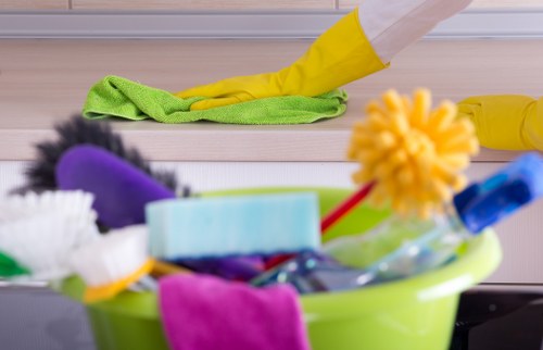 Deep cleaning service for a Catford home kitchen and living space