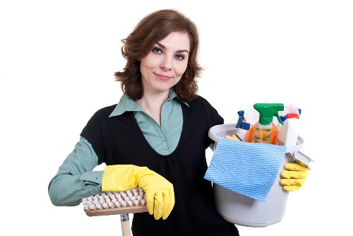 Kitchen deep clean for a move-out service in Catford